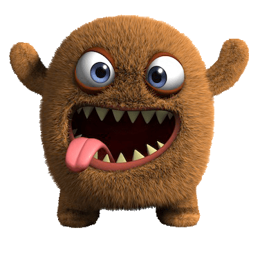 monster Five stages of teething layer