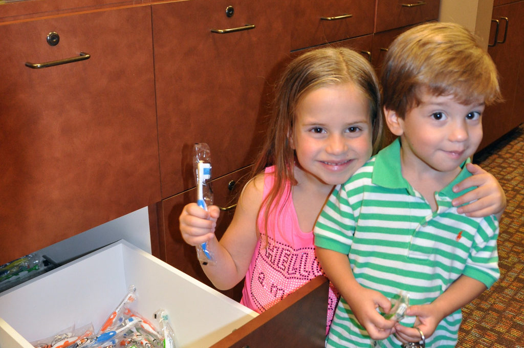 Pediatric Dentist Frisco Kids Dentistry - happy kids with brush