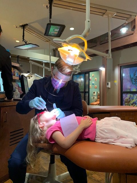 Pediatric Dentist Frisco Kids Dentistry - rubin working